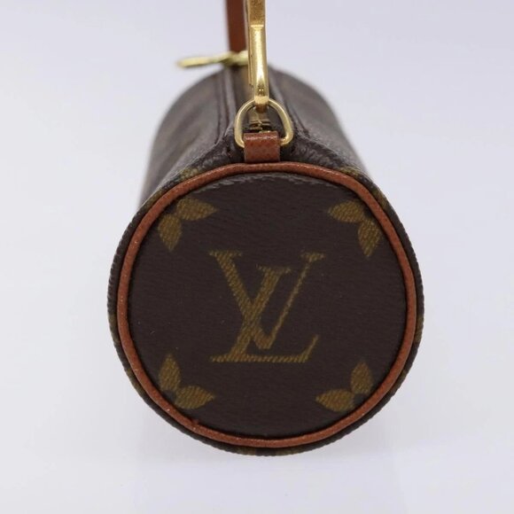 LOUIS VUITTON Monogram Papillon Pouch LV Auth BA4883 - Picture 4 of 16